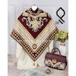 ست کیف و روسری طرح سورنا SETA3-80