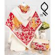ست کیف و روسری طرح فرفورژه SETA3-70