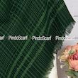 روسری نخی لینن لمه دار