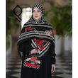 ست کیف و روسری طرح رز توپی  SETB2-23