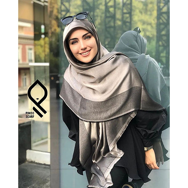 روسری نخی بامبو ساده BMB08
