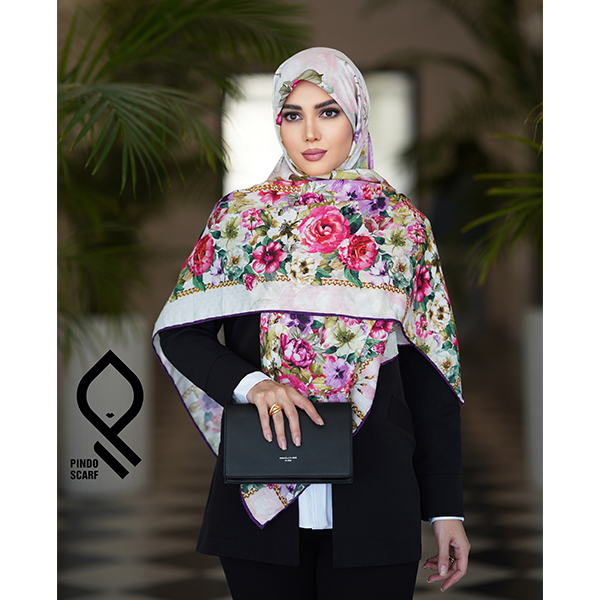 روسری نخی ژاکارد RNAZ12