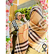 روسری کشمیر لمه مارک وارداتی RLM07