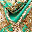 روسری ابریشم توییل کجراه RABT34