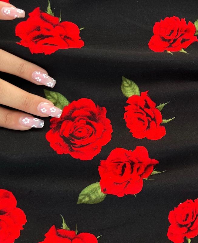 دامن رز اسپانیایی🌹