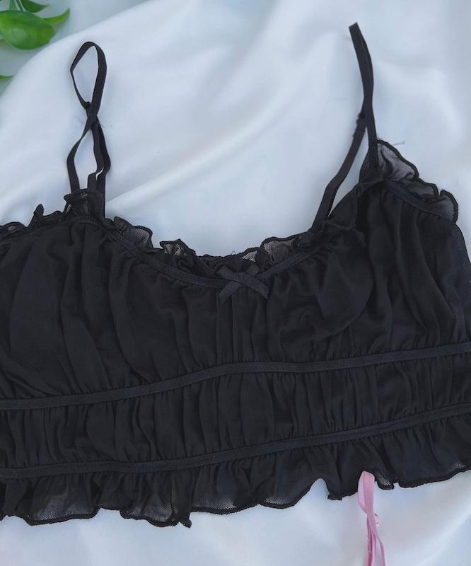 نیم تنه توری کلاسیک🎀