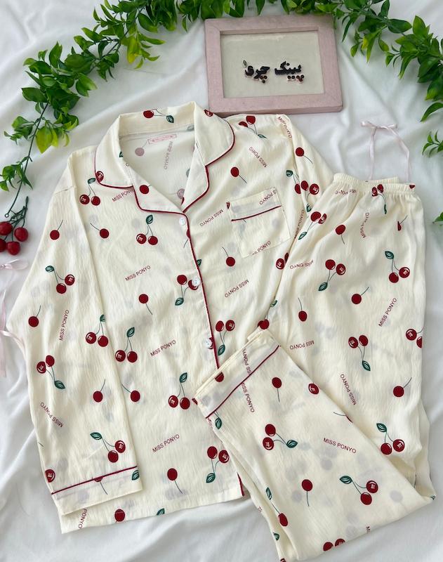 لباس خواب گیلاس🍒
