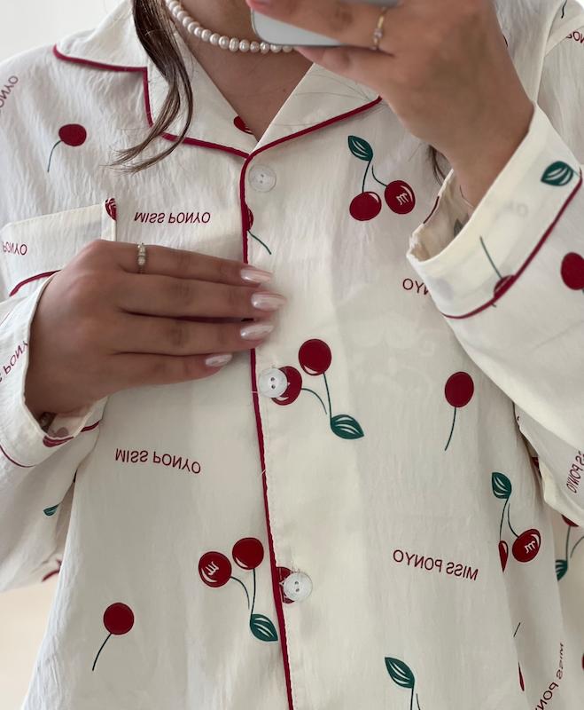 لباس خواب گیلاس🍒