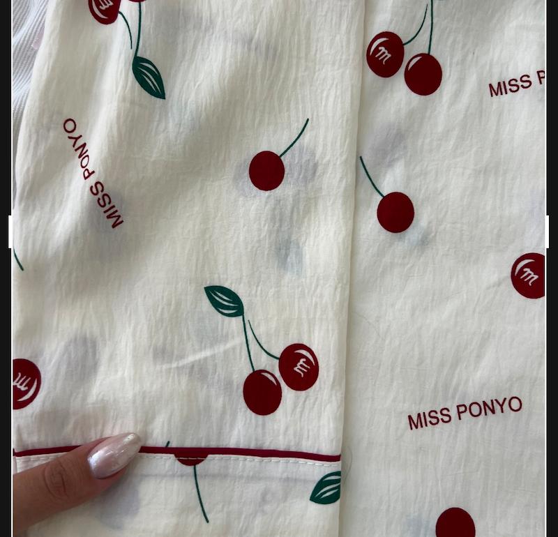 لباس خواب گیلاس🍒