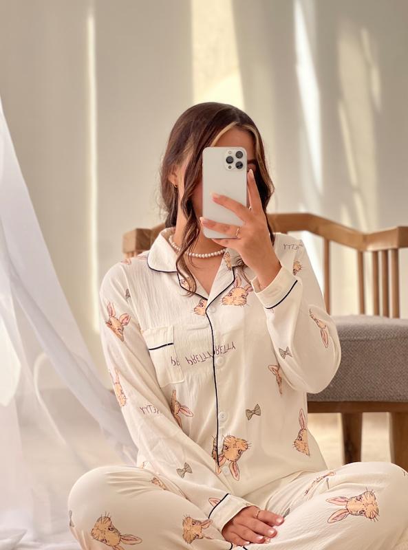 لباس خواب خرگوش پاپیونی🐇🎀