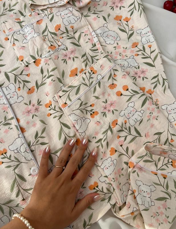 لباس خواب تیشرتی بامبو✨🌸