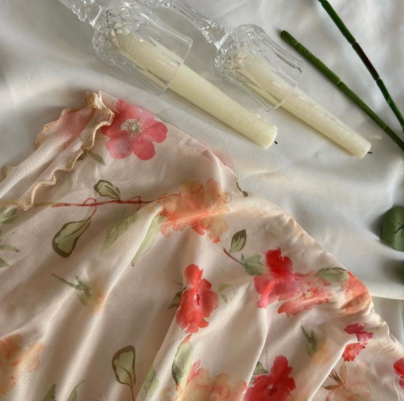پیراهن رز گلبهی🌸✨
