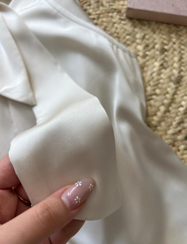 تاپ ساتن ابریشمی✨🤍