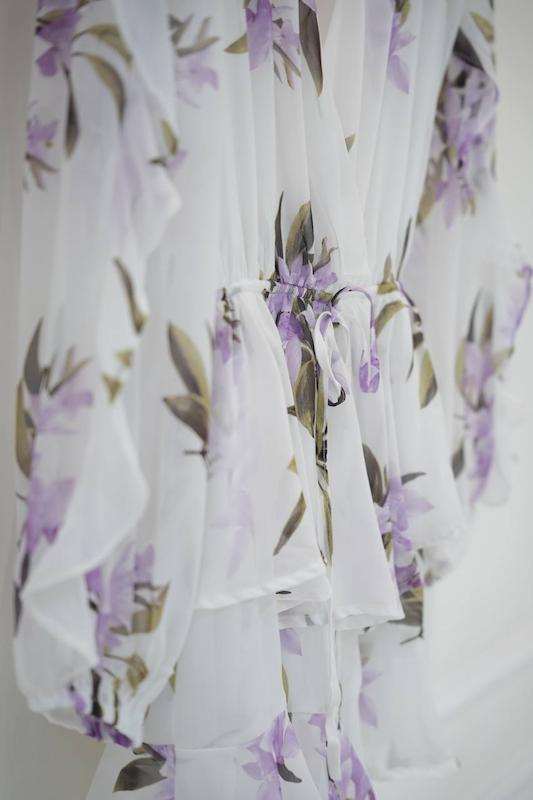 پیراهن لیلی بنفش🌸