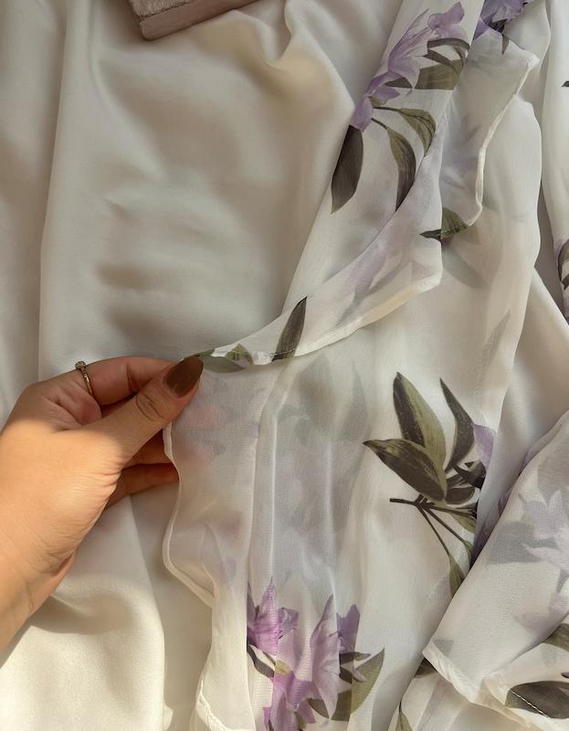 پیراهن لیلی بنفش🌸