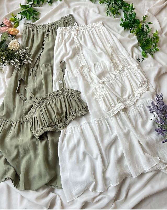 ست کراپ و‌دامن