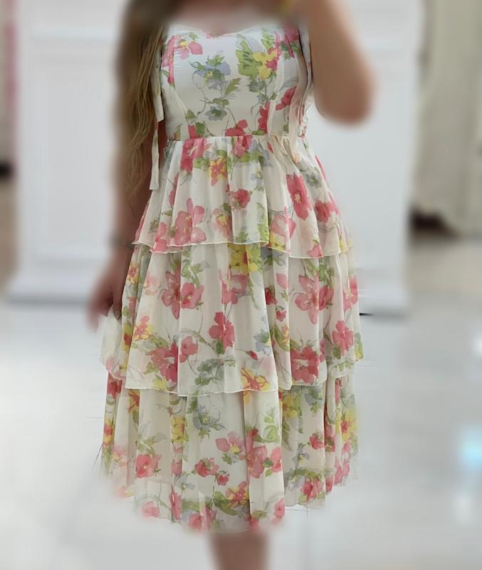 پیراهن حریر‌طبقه‌ای‌🌸✨