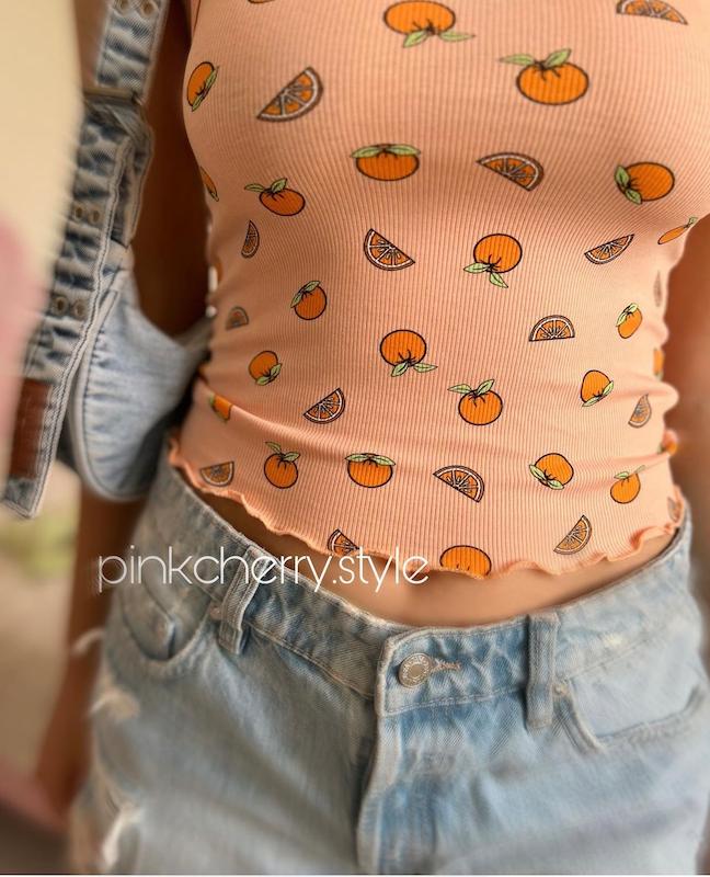 تاپ های میوه ای تابستونی🍓🍊✨🧊