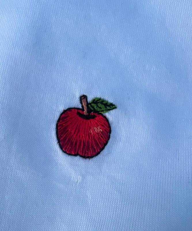 تیشرت سیب گلدوزی🍎