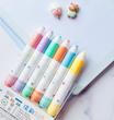ماژیک هایلایتر ۶ رنگه طرح مدادرنگی