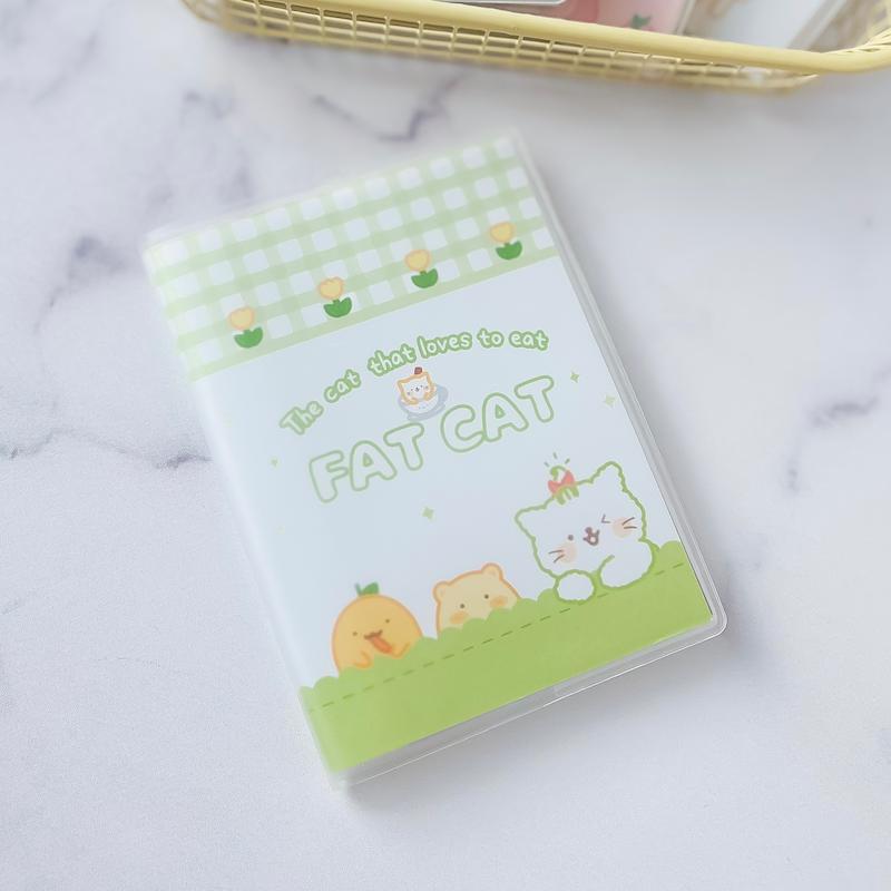 دفترچه یادداشت جلد ژله‌ای FAT CAT 