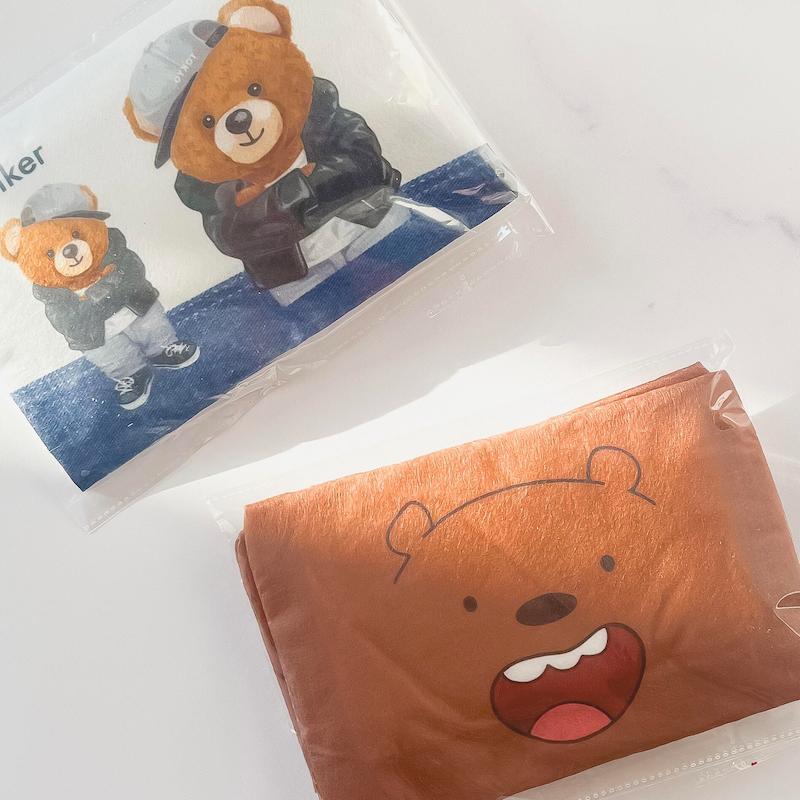 دستمال کاغذی کیفی طرح خرس🐻