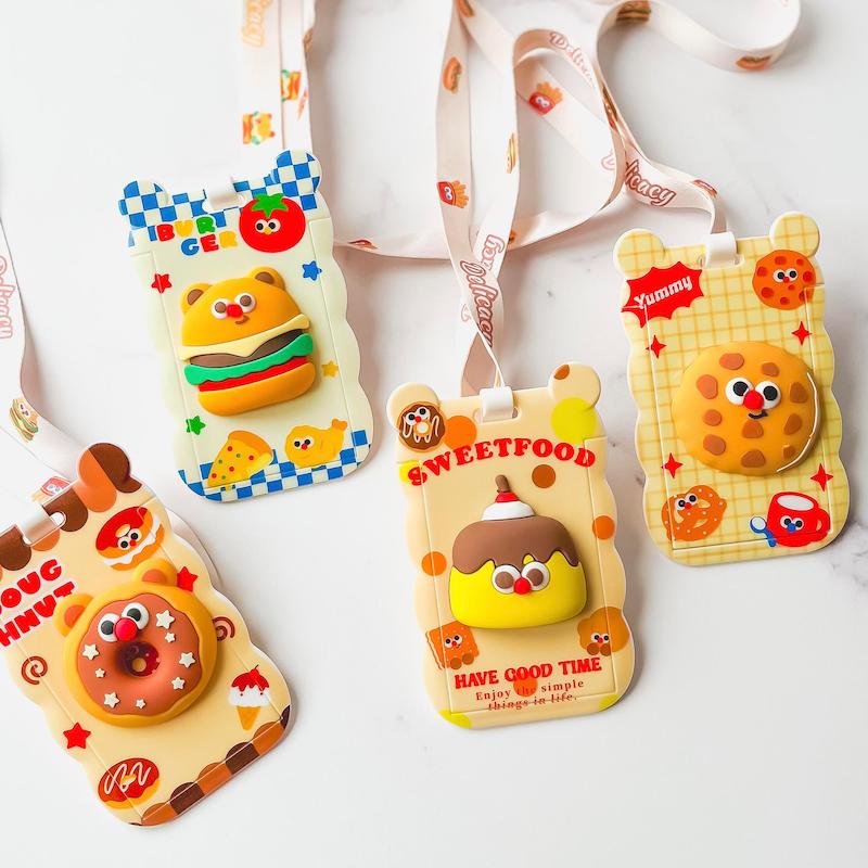 جاکارتی فانتزی‌ بنددار طرح خوراکی 🍔