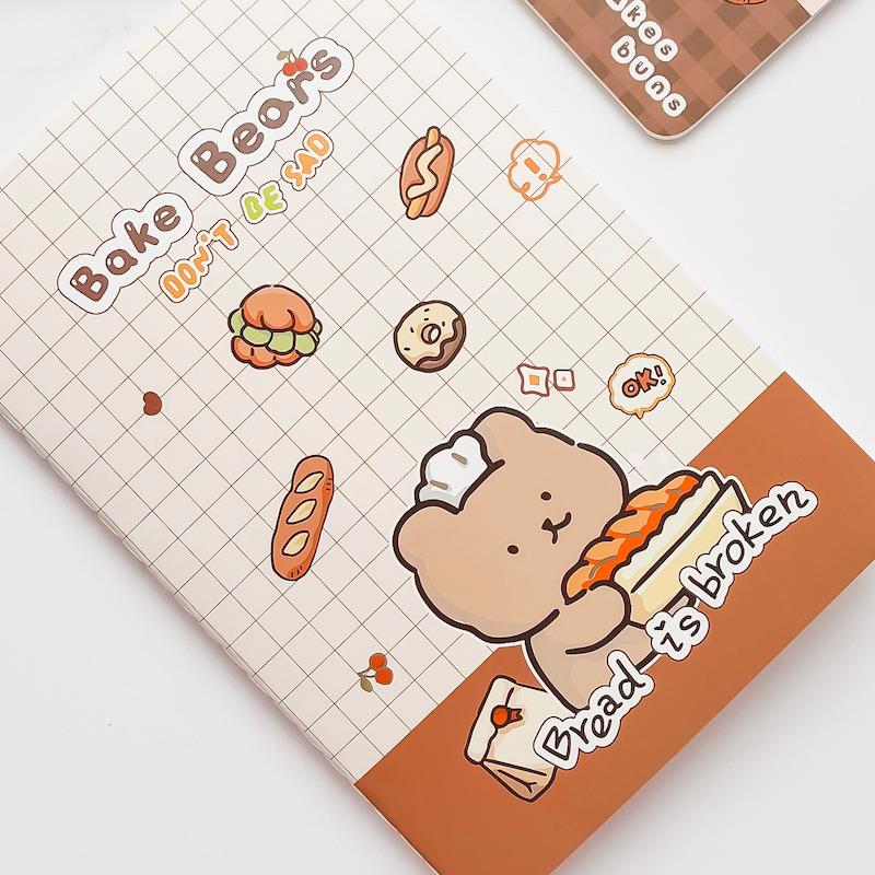 دفتر فانتزی Bake Bears 🥐