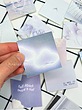 پک برچسب پاستلی آبی