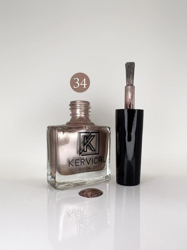 لاک ناخن کرویکال مدل k34