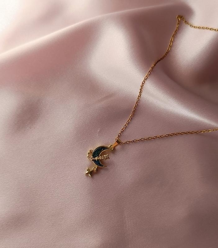 گردنبند ماه و ستاره 