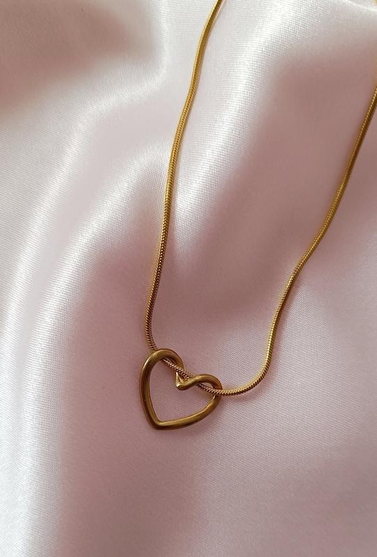 گردنبند قلب مینیمال