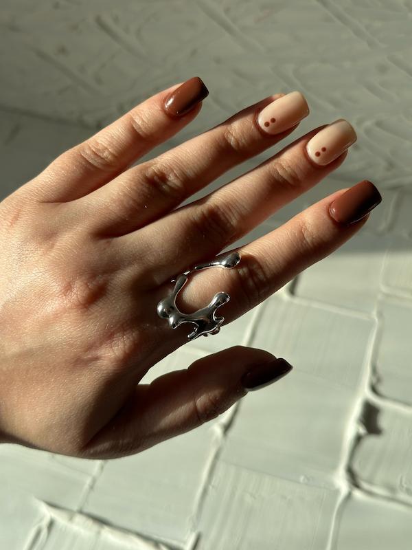 انگشتر آبکاری شده دفرمه