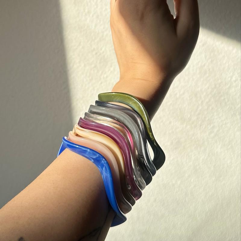 دستبند رزینی سایز کوچک دفرمه
