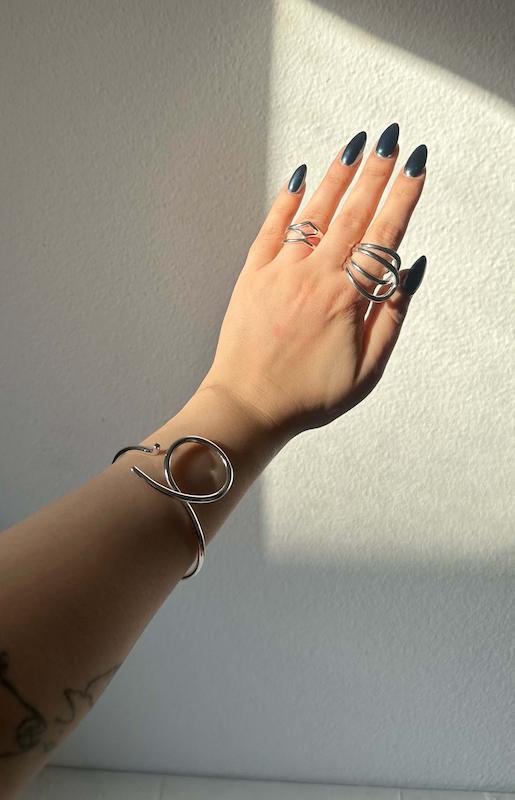 دستنبد آبکاری شده دایره