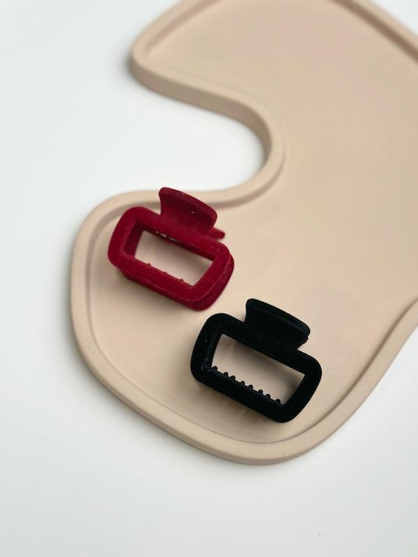 کلیپس مخملی  مربع متوسط