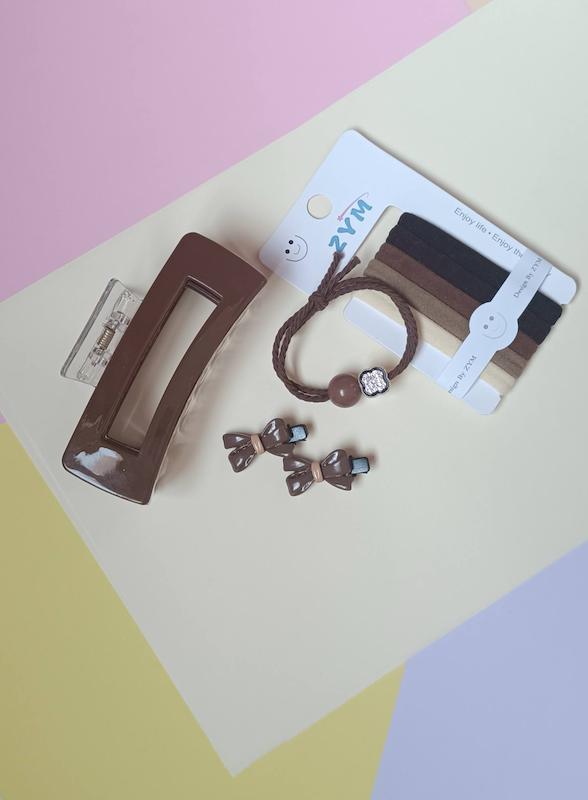 ست کلیپس مستطیلی و گل‌سر