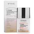 فلوئید ضدآفتاب رنگی پرایم C-PRIME SPF50، فیوژن واتر، حاوی ویتامین C، سبک و بدون چربی، مناسب انواع پوست، بژ طبیعی، حجم 40 میلی لیتر