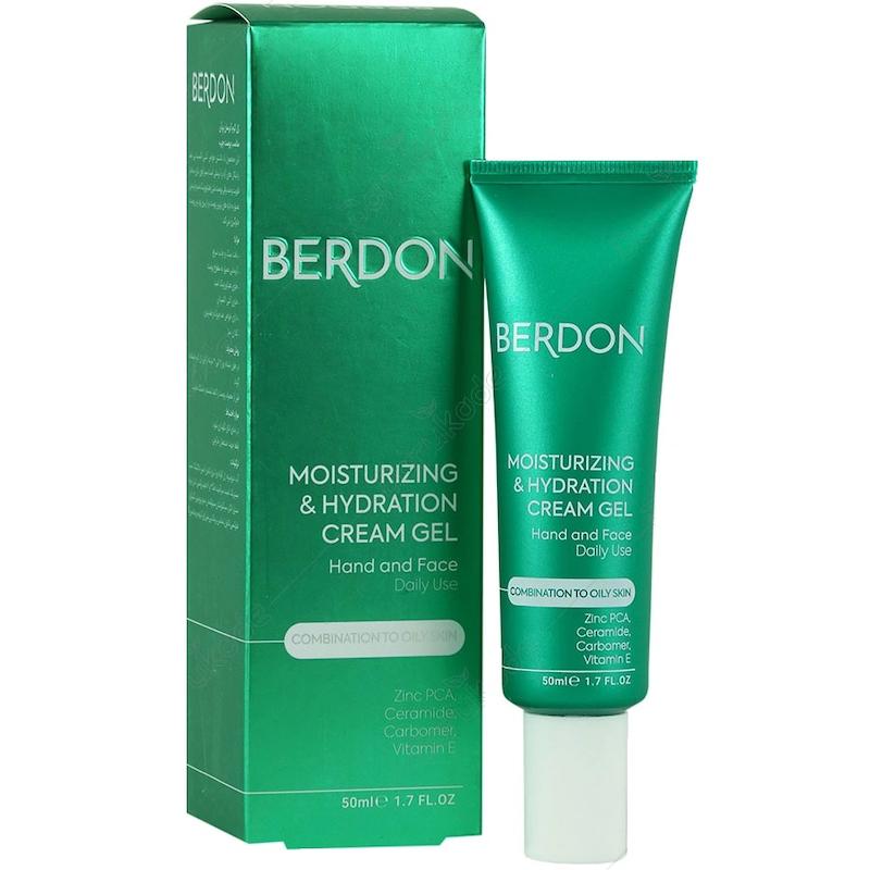 ژل کرم آبرسان عمیق بردون BERDON، مناسب پوست مختلط تا چرب، حجم50میلی لیتر
