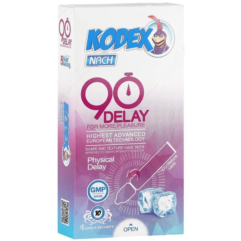 کاندوم ناچ کدکس مدل 90 دقیقه دیلی 90DELAY، بسته 10 عددی
