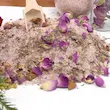 نمک بدن BATH SALT، نمک حمام، حاوی عصاره لوندر و رز، حجم 650 گرم