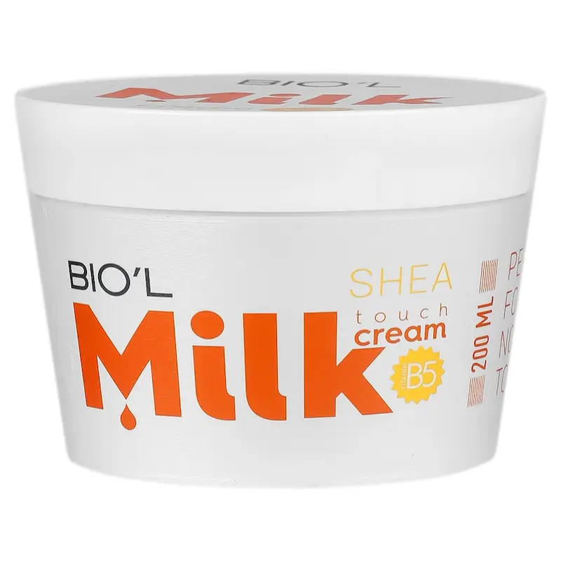 کرم مرطوب‌کننده دست بیول SHEA touch مدل  مناسب برای انواع پوست حجم 200 میلی‌لیتر