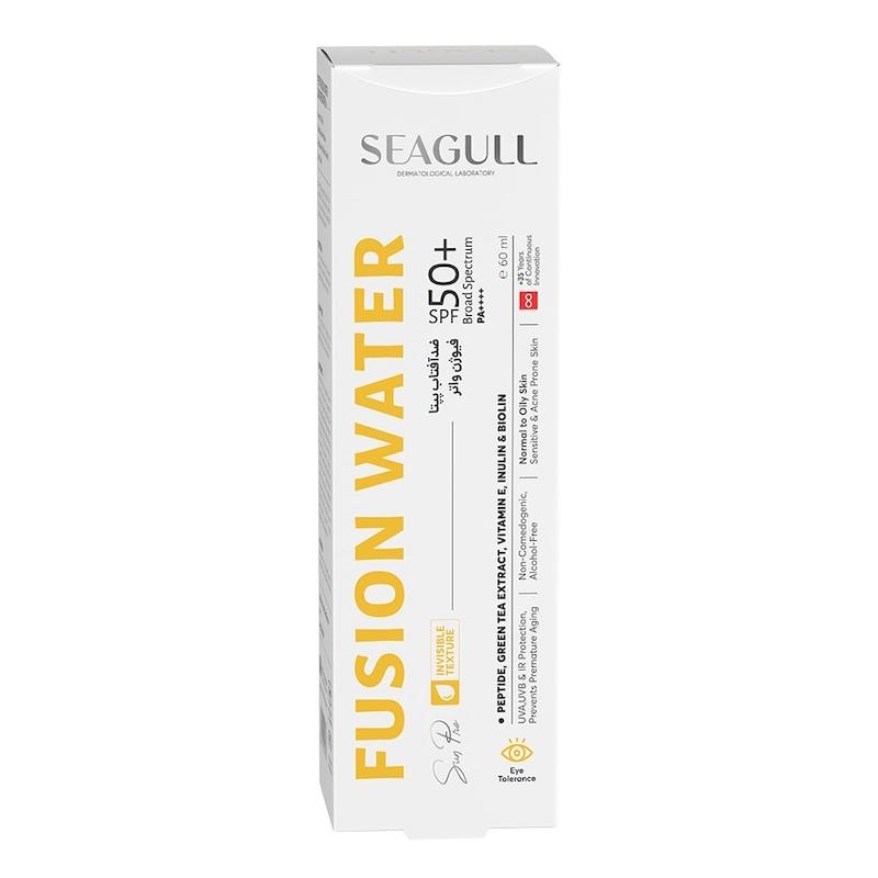 ضدآفتاب پپتا فیوژن واتر سی گل +SEAGULL SPF50، حجم 60 میلی لیتر