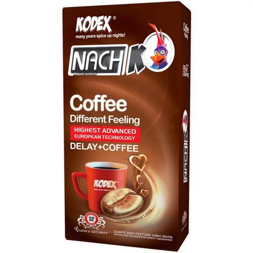 کاندوم ناچ کدکس مدل Coffee+Delay، بسته 12 عددی