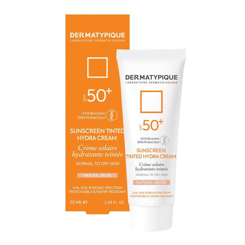 کرم ضدآفتاب درماتیپیک - بژ طبیعی - پوست نرمال و خشک - +SPF50 - حجم 50میل