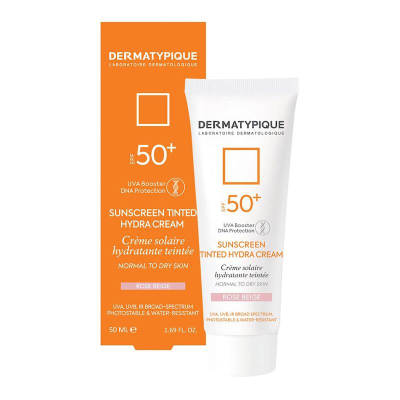 کرم ضدآفتاب درماتیپیک - رز بژ - پوست نرمال و خشک - +SPF50 - حجم 50میل