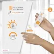 کرم ضدآفتاب صورت پرودرما SPF50+  ضدلک،مناسب انواع پوست بژ روشن، حجم 40 میل