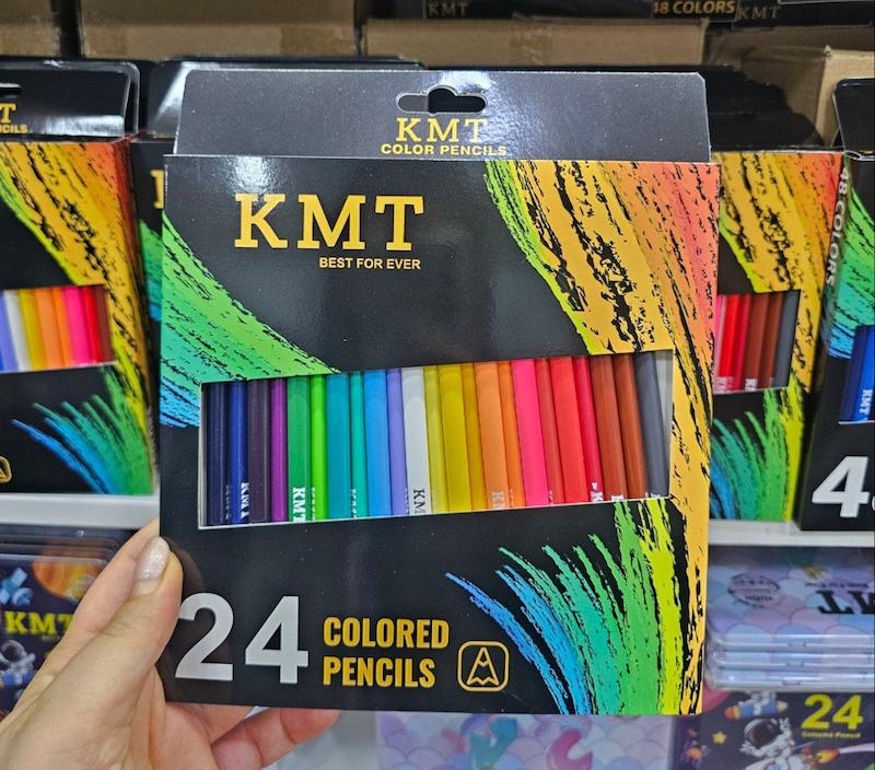 مدادرنگی ۲۴ رنگ Kmt(بسیار باکیفیت)
