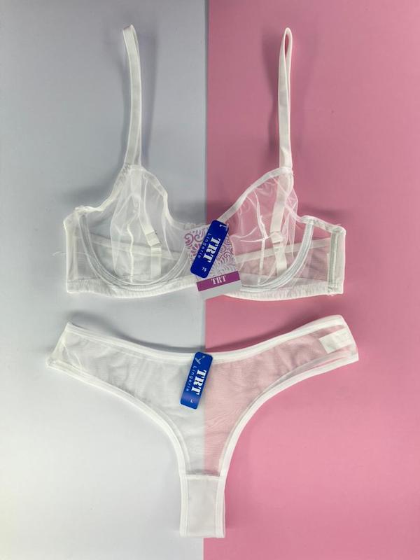 ست توری حریر سفید