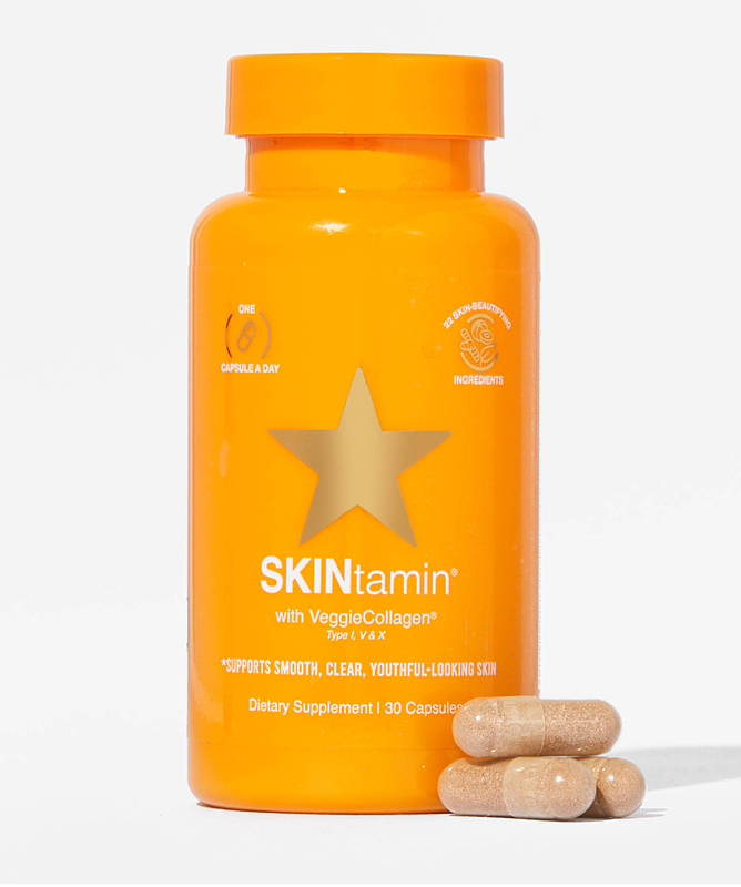 مکمل تقویت پوست اسکین تامین Skintamin Supplement by Hairtamin